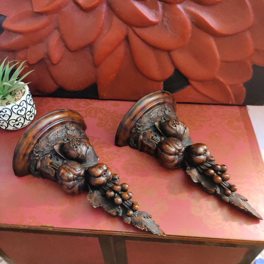 Vintage Beautiful Wall Sconces/Shelf